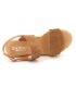 Eva Frutos 8781 marron, sandale semelle gel confort