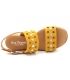 sandale compensée Eva Frutos 7327 Sabana jaune