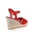 Nus pieds femmes Playa Joset 1 rouge