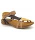 Sandale confort Interbios 5412 multi couleurs.