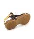 Nus-pieds Interbios 5412 multi couleurs sandale anatomique pour femmes.