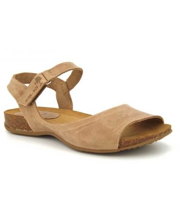 Sandale cuir Interbios 4458 beige