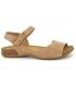 Interbios 4458 beige, nus pieds femmes semelle anatomique