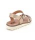 Nus-pieds confortables Elue Par Nous Ecole nude (rose) pour femmes E/N