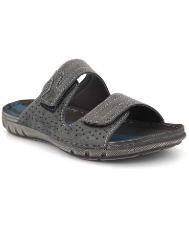 Mule confort Inblu Zurich noir pour homme