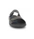 Sandale confort Inblu Zurich noir pour homme