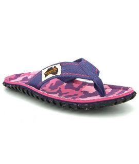 Tong Gumbies Islander Cami violet semelle crampon pour femmes