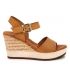 Compensée femmes Millennials Shoes 3213 Milmosta jaune