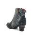 Laura Vita Agcatheo 51 noir, bottines en cuir noir, petit talon 