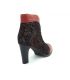 Bottines fantaisie Laura Vita Alcbaneo 039 rouge