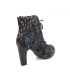 Boots Laura Vita Alcbaneo 1279 bottine talon fantaisie lacet et zip