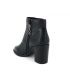 Bottine talon moyen Chattawak Wendy noir pour femmes