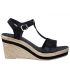 Sandale compensée Marco Tozzi 28340-24 bleu pour femmes