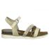 Sandale Marco Tozzi 28410-24 beige multi, nus-pieds anatomiques pour femmes