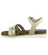 Sandale Marco Tozzi 28410-24 beige multi, nus-pieds anatomiques pour femmes