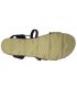 Sandale en cuir Marco Tozzi 28500-24 bleu, nu-pieds type confort pour femmes