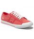 Tennis toiles TBS Maiddan corail, baskets pour femmes 