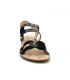 Nu-pieds Fugitive Alera noire pour femmes