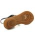 Nu-pieds Fugitive Alera noire pour femmes