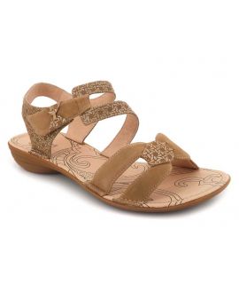 Sandale Fugitive Alera taupe, Nu-pieds pour femmes