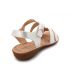 Sandale Fugitive Alera blanc, nu-pieds pour femmes