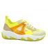 Bugatti Ceyda jaune fluo, baskets mode pour femmes