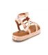  Elue par Nous Giens rose, nu-pieds femmes en raphia