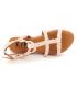 Sandale Elue par Nous Giens rose, nu-pieds femmes en raphia