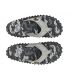 Tong Gumbies Islander Grey Camouflage, semelle préformée pour hommes