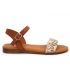 Eva Frutos 9190 Boa marron, sandale confort pour femmes