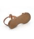 Nu-pieds Eva Frutos 9190 Boa marron, sandale semelle gel pour femmes