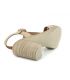 Chaussures Eva Frutos 932 beige sandale en cuir pour femmes, spécial pieds sensibles