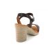 Eva Frutos 990 marron, sandale confort pour femmes