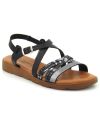 Sandale Carla Tortosa 10112 noir Multi pour femmes