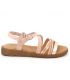 Chaussures Carla Tortosa 10112 rose Multi, nu pieds cuir confortables pour femmes