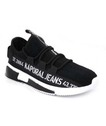 Baskets sneakers Kaporal Dofino noir pour hommes