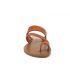 Tong passe orteil Misha marron Chattawak pour femmes