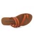 Tong passe orteil Misha marron Chattawak pour femmes