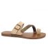 Nu pieds mode Chattawak Magnolia taupe pour femmes