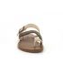 Nu pieds mode Chattawak Magnolia taupe pour femmes