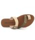 Nu pieds mode Chattawak Magnolia taupe pour femmes