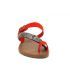 Nu pieds bijoux Chattawak Magnolia rouge pour femmes