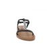 Sandale Petunia noire Chattawak pour femmes