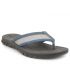 Tongs Inblu M 03 argent, entre doigt homme confortable