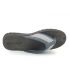 Tongs Inblu M 03 argent, entre doigt homme confortable