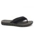 Tongs Inblu M 03 noir, entre doigt homme confortable