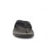 Tongs Inblu M 03 noir, entre doigt homme confortable
