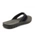 Tongs Inblu M 03 noir, entre doigt homme confortable
