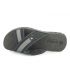 Mules Inblu M 02 noir pour hommes, semelle confoart à mousse mémoire de formes