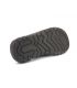 Mules Inblu M 02 noir pour hommes, semelle confoart à mousse mémoire de formes